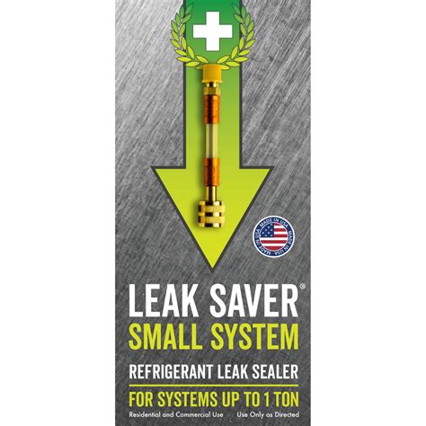 hvac leak sealer|Leak Saver Direct Inject AC Leak Sealer 